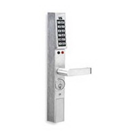 Alarm Lock DL1300/10B1 Pushbutton Aluminum Door Trim, 2000 Users, 40,000 Event Audit Trail, Straight Lever, Oil Rubbed Bronze