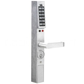 Alarm Lock DL1300ET/26D DL1300ET Narrow Stile Pin Exit Trim