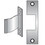 HES E 630 Faceplate Only, 1006 Series, 4-7/8" x 1-1/4", Use with Cylindrical Deadbolts, Satin Stainless Steel