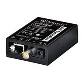 Altronix EBRIDGE1CT IP over Coax Transceiver, Incorporates Security Link over Coax Technology, Distance: Up to 100m