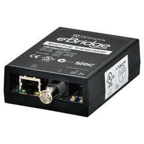 Altronix EBRIDGE1PCT IP and PoE over Coax Hardened Transceiver, Powered by Receiver, Distance: Up to 100m