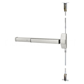 Corbin Russwin ED5800 630 Concealed Vertical Rod Exit Device, 36", Satin Stainless Steel