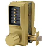 DormaKaba EE1011/EE1011-05-41 Cylindrical Knob Lock, Combination Entry Only, Combination Exit Only, 2-3/4