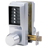 DormaKaba EE1011/EE1011-26D-41 Cylindrical Knob Lock, Combination Entry Only, Combination Exit Only, 2-3/4