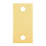 DON-JO EF-160-BP Latch Filler Plate,2-1/4