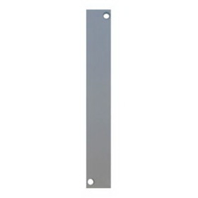 DON-JO EF-634 Flush Bolt Cut Out Filler Plate, 6-3/4" by 1", Primed for Painting