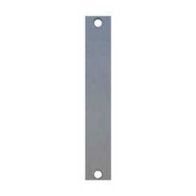 DON-JO EF-86 Mortise Edge Filler Plate, 8" by 1-1/4" by 3/16", Primed for Painting