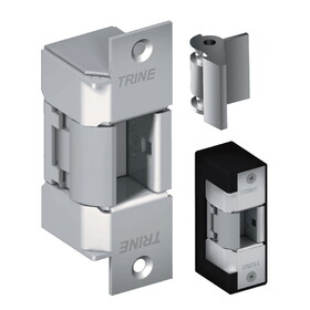 Trine EN400CMRP-32D EN Series Electric Strike, 12/24VDC, Field Selectable FS or FSE, Satin Stainless Steel