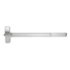 FALCON F-25-R-EO 3 26D Fire Rated 25 Series Exit Device, Rim, Exit Only, 3 Ft. Device, Satin Chrome