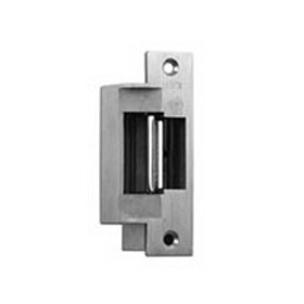 RCI F1119-01 32D Fire Rated Electric Strike, 9 in. Faceplate, For 3/4 In. Projection Latches, 11-16 VAC, Fail Secure, Satin Stainless Steel
