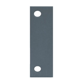 DON-JO HF-45 Door Hinge Cut Out Filler Plate,4-1/2" by 1-3/4",Primed for Painting
