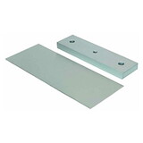 Securitron GDB Glass Door Bracket, for Mounting Armature to Glass Door, Satin Aluminum Clear Anodized