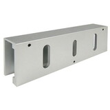SDC HDB1V Single Glass Door Mounting Kit, for 1511, 1571 and 1581 Series EMLocks, Satin Aluminum Clear Anodized