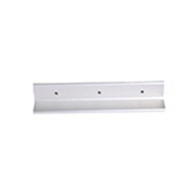 Securitron HEB-3G Header Extension Bracket, 3 x 3 x 8 for Glass Door, Satin Aluminum Clear Anodized