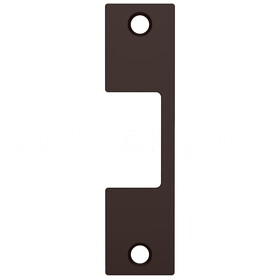HES J-2 613 Faceplate Only, 1006 Series, 9" x 1-3/8", Use with Cylindrical Locks, up to 3/4" Throw, Oil Rubbed Bronze