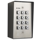 Alarm Controls KP-400 Digital Keypad, Weatherproof, Tamper Resistant, Metal Backbox