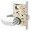 Sargent LC-8237 LNP 32D Grade 1 Classroom Mortise Lock, P - Lever, LN - Rose, Field Reversible, Less Cylinder, ASA Strike, Satin Stainless Steel