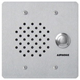Aiphone LE-SS/A Flush Mount 2-Gang Sub Station, Stainless Steel