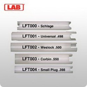 LAB LFT005 Plug Follower Set, Includes LFT000 (.500), LFT001 (.498), LFT002 (.500), LFT003 (.550), LFT004 (.398)