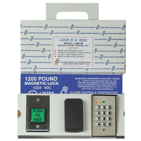 Alarm Controls LNB-12 Lock N' a Box, 1200LB, w/Digital Keypad, TS-2, and Power Supply