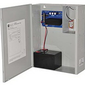 Altronix LPS3C12X Linear Power Supply/Charger, 115VAC 50/60Hz at 0.5A Input, 12VDC at 2.5A Output, Grey Enclosure
