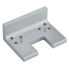 Ives MB1F SP28 Mounting Bracket,Stop Widths 1-1/2" to 2-1/4",Sprayed Aluminum
