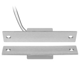 SDC MC-4M Recessed Magnetic Door Position Sensor, Mounted on 1-1/4" by 4-7/8" Plate