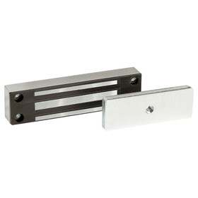 Securitron MCL-24 Cabinet Magnetic Lock, 24VDC, Satin Stainless Steel