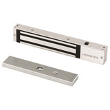 Locknetics MG600DT Maglock, 600Lb Holding Force, 12/24VDC, Door Status, Satin Stainless Steel