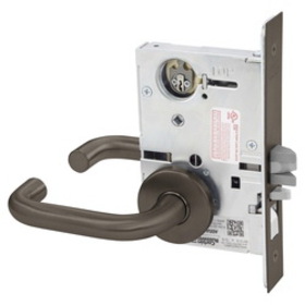 Corbin Russwin ML2051 LWA 613 LC Entrance or Office Mortise Lock, LW Lever, A Rose, Oil Rubbed Bronze