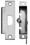 SDC MS-14 Latch and Deadbolt Monitoring Strike Kit, Cylindrical Latch Monitor 4-7/8 In. SPDT