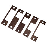 Locknetics MSFP-KIT-10B MS Series Faceplate Kit (5), Oil Rubbed Bronze