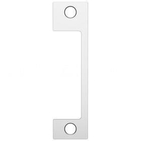 HES ND 629 Faceplate Only, 1006 Series, 4-7/8" x 1-1/4", Use with Mortise Locks with 1" Deadbolt, Bright Stainless Steel