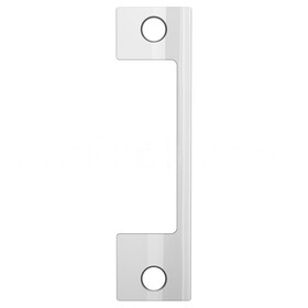 HES NM 629 Faceplate Only, 1006 Series, 4-7/8" x 1-1/4", Use with Mortise Locks with 1" Deadbolt, Bright Stainless Steel