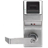 Alarm Lock PL3000 US26D Prox Reader Cylindrical Door Lock, 300 Users, 1600 Event Audit Trail, Straight Lever, Satin Chrome