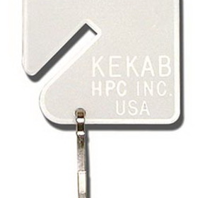 Hpc PLT-1 Plain Tags for Kekab, 100 Pack