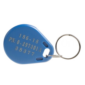 Nortek Control PROXKEY Weigand 125 KHz Genuine HID-Brand Proximity Key Fobs, Standard 26-Bit Format, Pre-Punched in with Key Ring, Facility Code 11