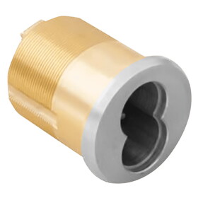 Kaba Ilco R28107-5-26D SFIC Mortise Housing,6/7-Pin,1-3/8",Thin Head,Sargent,Yale Cam,Satin Chrome