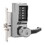 Kaba R8146B-026-41 Mortise Combination Lever Lock,Key Override,Passage,Lockout,6/7-Pin SFIC Prep,Less Core,Bright Chrome