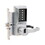 Kaba R8146M-26D-41 Mortise Combination Lever Lock,Key Override,Passage,Lockout,Medeco/Yale/ASSA/Abloy LFIC Prep,Less Core,Satin Chrome