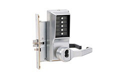 DormaKaba R8146S-26D-41 Mortise Combination Lever Lock, Key Override, Passage, Lockout, Schlage FSIC Prep, Less Core, Satin Chrome