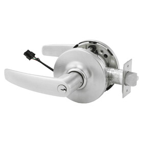 Sargent RX28-10G70-24V GB 26D Electrified Cylindrical Lock,Fail Safe,24V,GB Design,RX Switch,Satin Chrome