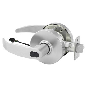 Sargent RX2870-10G70-12V LP 26D Electrified Cylindrical Lock, Fail Safe, 12V, LP Design, SFIC Prep, Less Core, RX Switch, Satin Chrome