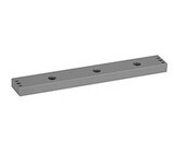 RCI SP-21 28 Spacer for 8320, 3/8 In. x 1-1/2 in. x 21 in., Brushed Aluminum