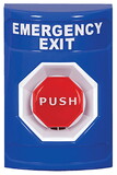STI SS2408EX-EN Stopper Station,Blue,No Cover,Pneumatic,Illuminated,