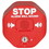 STI STI-6400-R Exit Stopper Door Alarm, Red