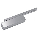 Dorma TS9315 T 689 Grade 1 Surface Applied Door Closer, Size 1-5, Pull Side Track, Door Mounted (Pull Side), Aluminum Painted Finish