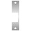 HES Z 630 Faceplate Only, 1006 Series, 4-7/8" x 1-1/4", Use with Unit and Mono Locks, Satin Stainless Steel