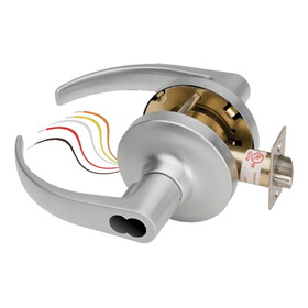 SDC Z7250G5QRIC7P-KAB1ST1 Electra Pro Fail Safe,Galaxy Lever7 Pin Keyed Alike,2-3/4" Backset Latchbolt,ANSI 1-1/4" x 4-7/8" Strike Plate