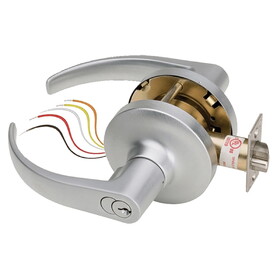 SDC Z7252G5QRIC7P-KAB1ST1 Electra Pro Fail Secure,Galaxy Lever7 Pin Keyed Alike,2-3/4" Backset LatchboltSatin Chrome Finish